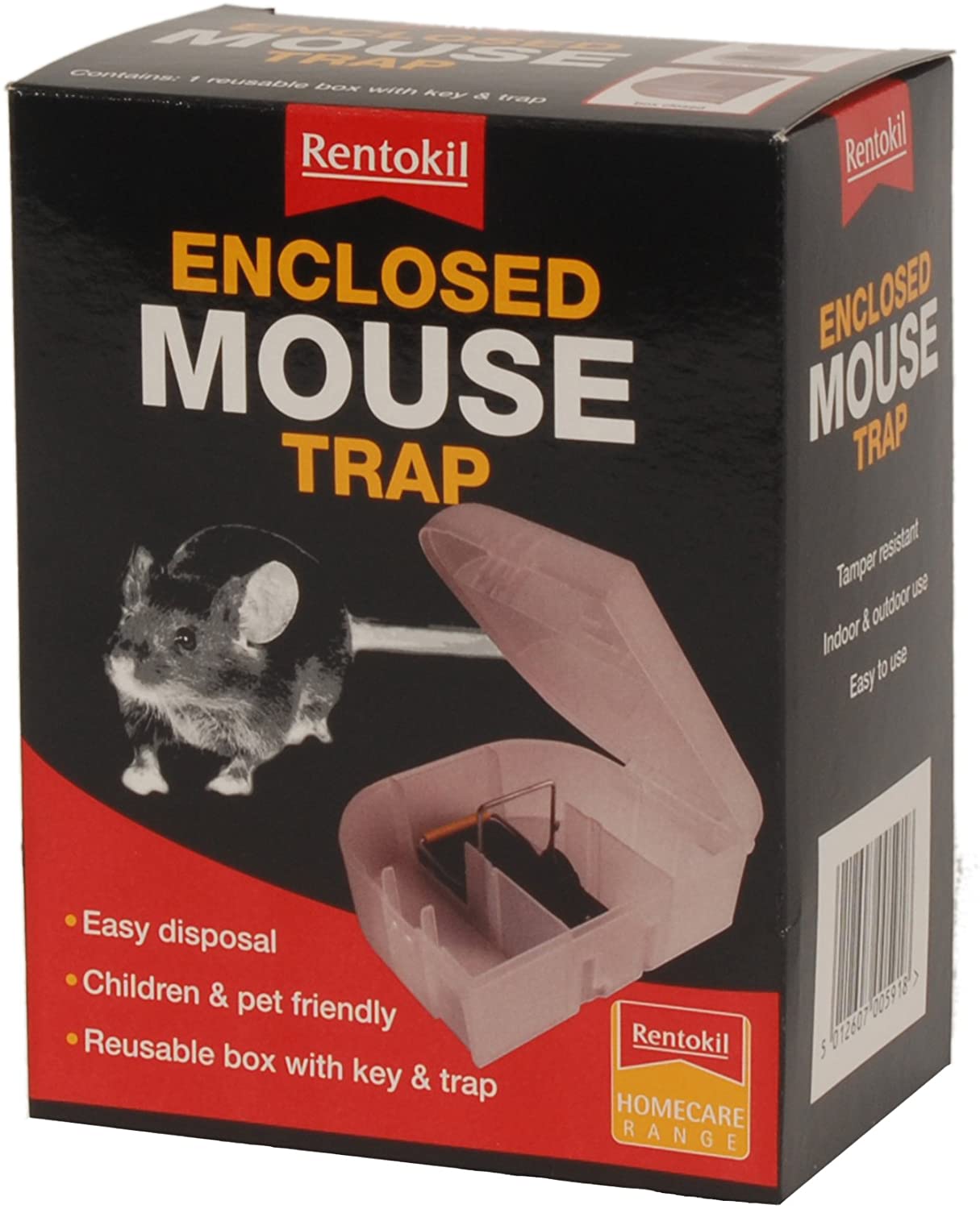 Enclosed Mouse Trap