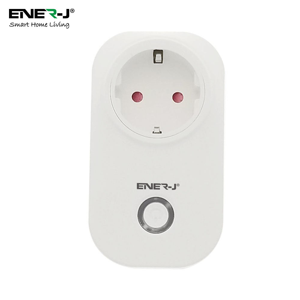 Wi-Fi Smart Plug with Energy Monitor, EU Plug (max 1600W)