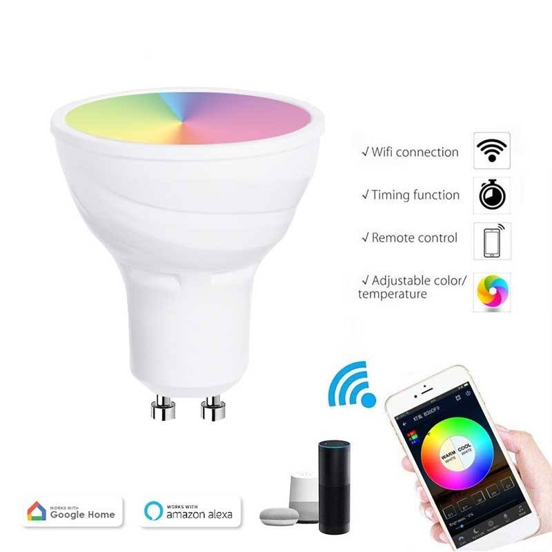 WiFi Smart 5W LED GU10 Bulb