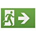 Emergency Lighting Legend Set (Pack of 2) - Left/Right Arrow