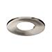 Traditional IP65 Round Fire Rated Bezels for Fixed ProKnight - Brushed Chrome
