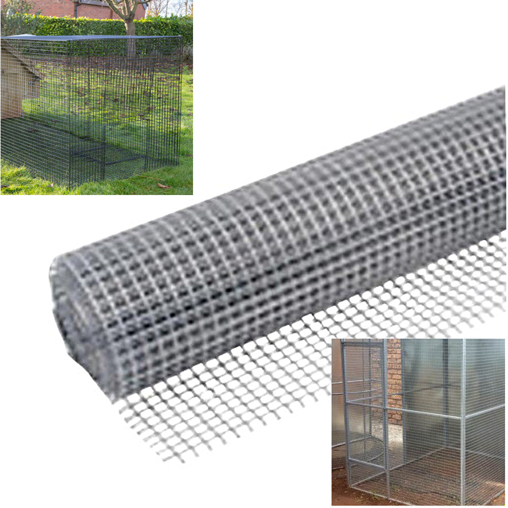 Square Mesh Wire Netting 90cm x 4m - 25mm