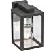 IP23 E27 Wall Lantern - Brushed Chrome