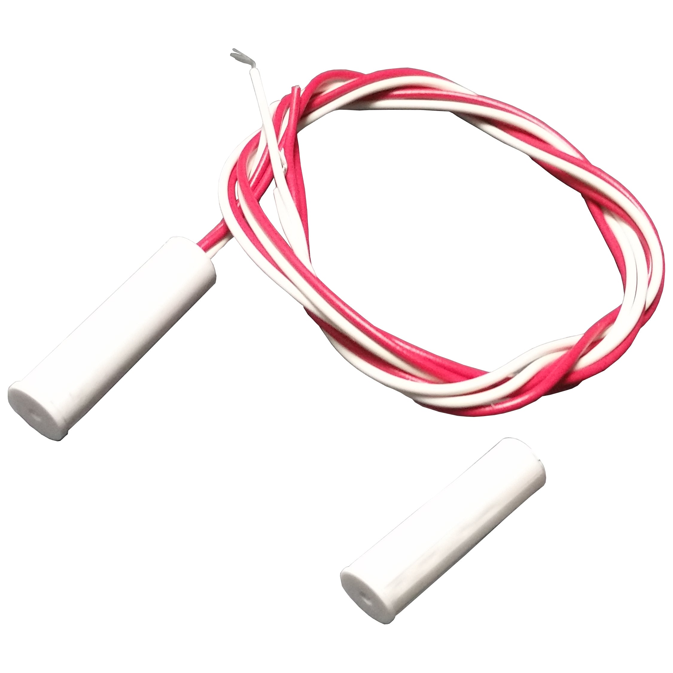 Grade 2 4 Wire White Flush Fit Pencil Door Window Alarm Contact