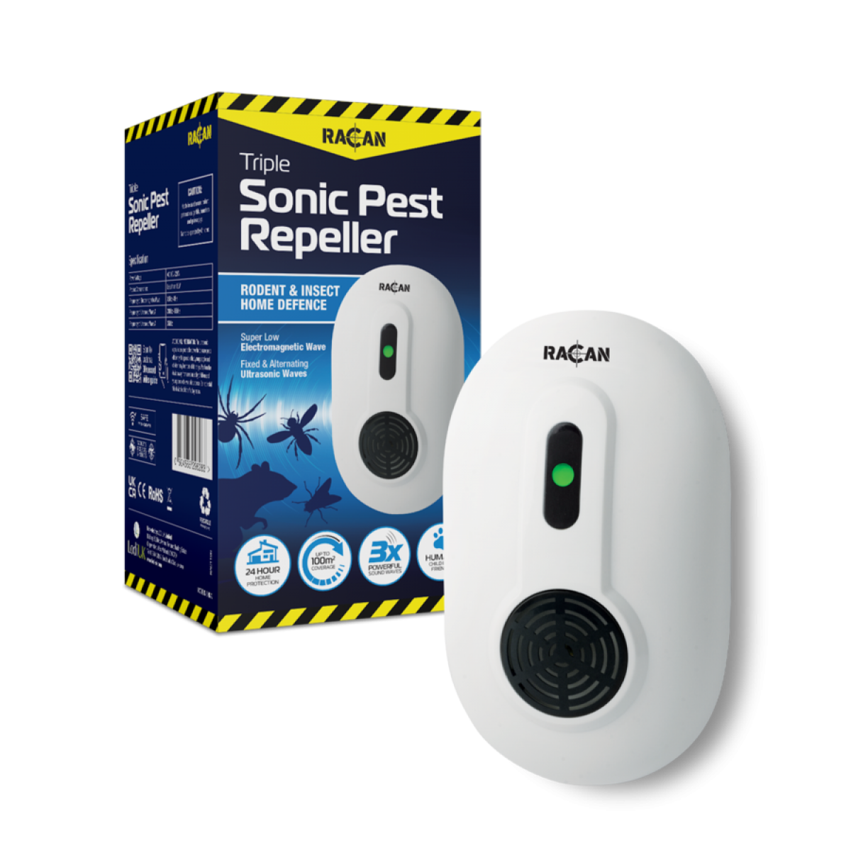 Triple Sonic Pest Repeller