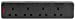 4G 13A 240V Trailing Socket - Black