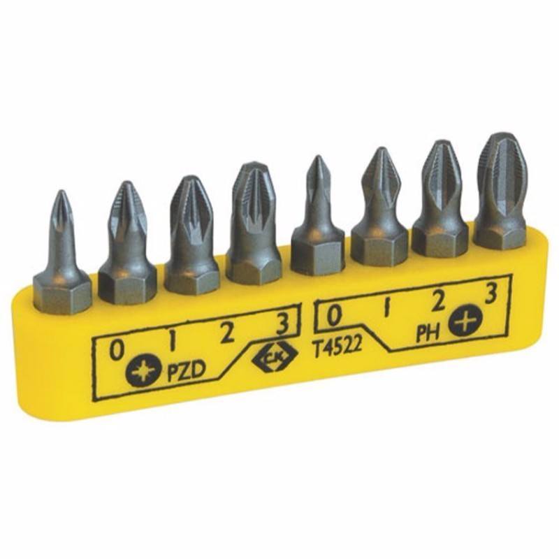 PH/PZD Screw Head Chrome Vanadium Steel Driver Set