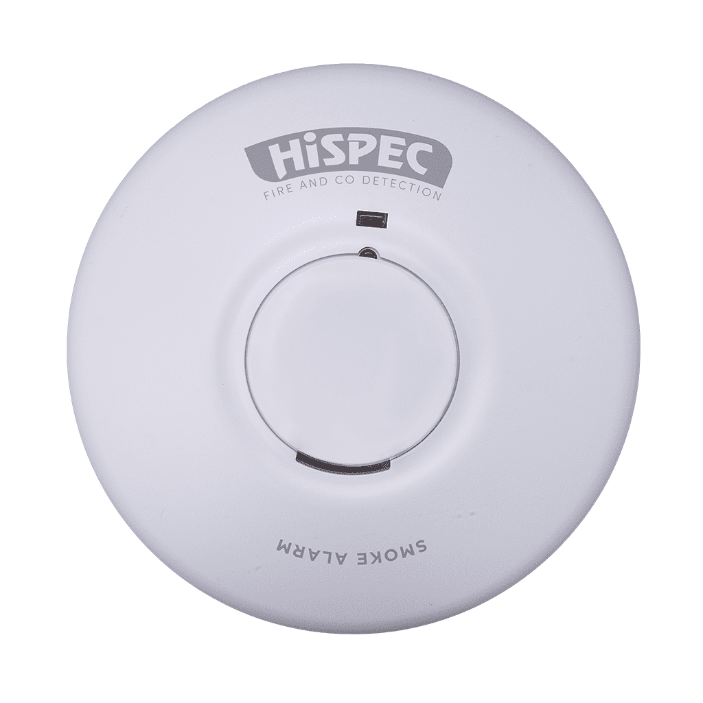 Mains Smoke Detector with 9V Battery Backup