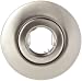 Recessed Downlight Hole Converter Kit - Brushed Chrome