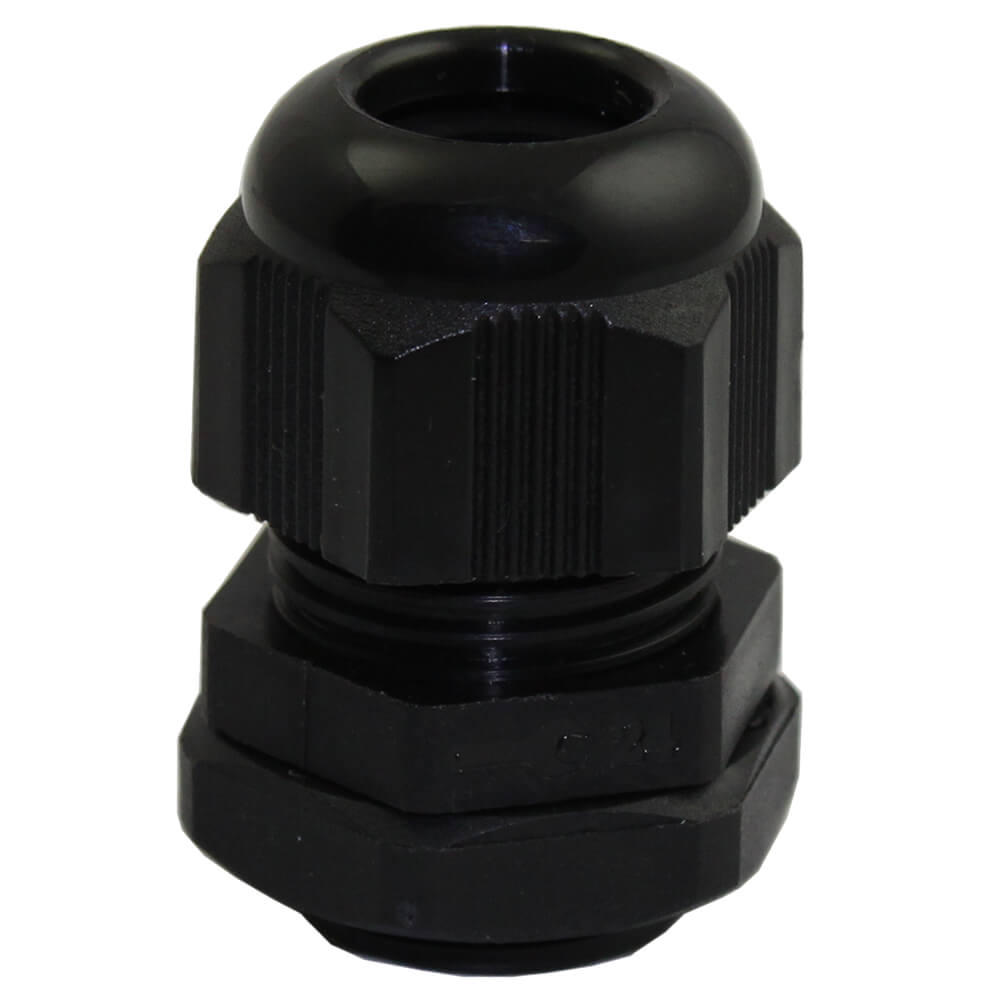 M25 IP68 Cable Gland - Black - 10 Pack