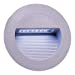 IP44 Round 14 White LED Recessed Stair & Wall Guide Light