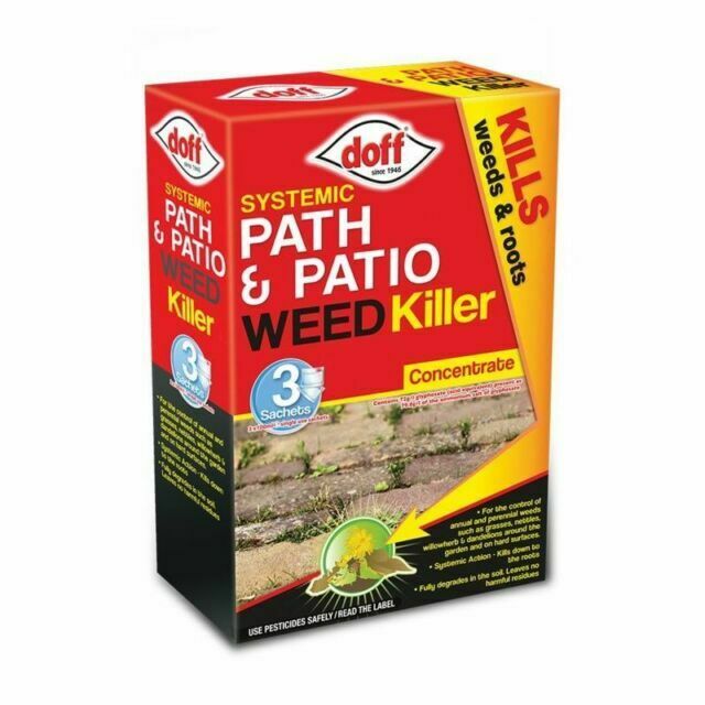 Concentrated Path & Patio Weedkiller 3 sachets