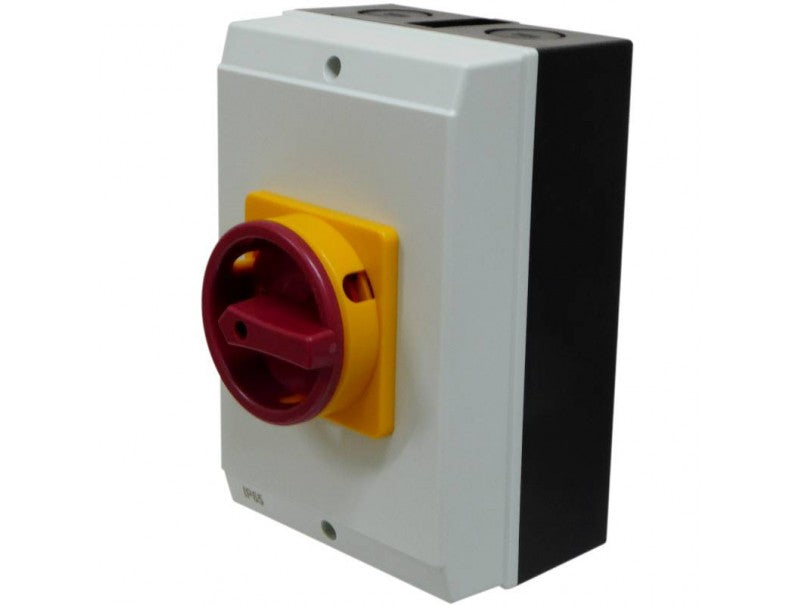 63A 3 Pole 230V-415V Large IP65 Industrial Rotary Isolator