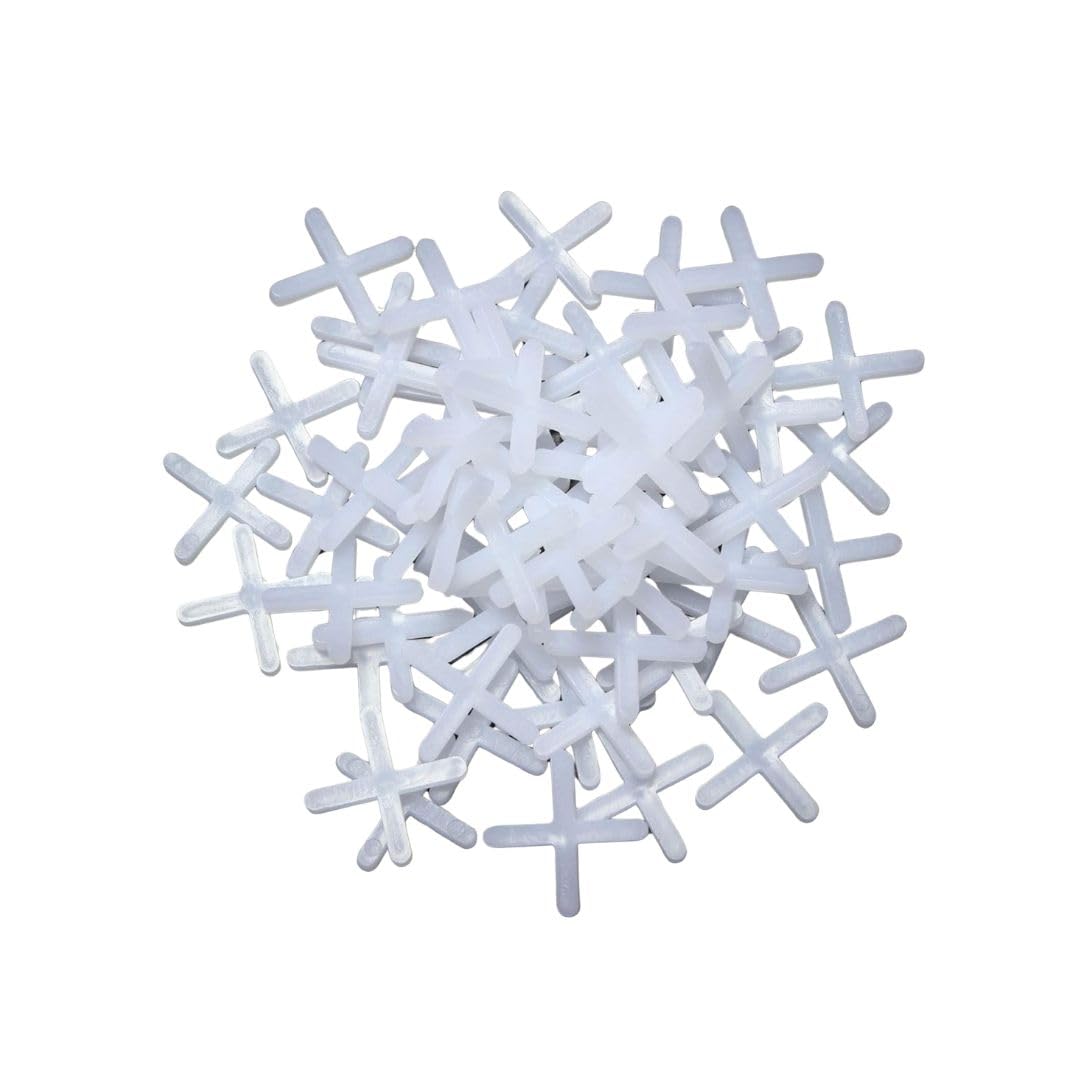 Hadley Tile Spacers, 2mm, 1000-Pack, for Professional Tiling Projects