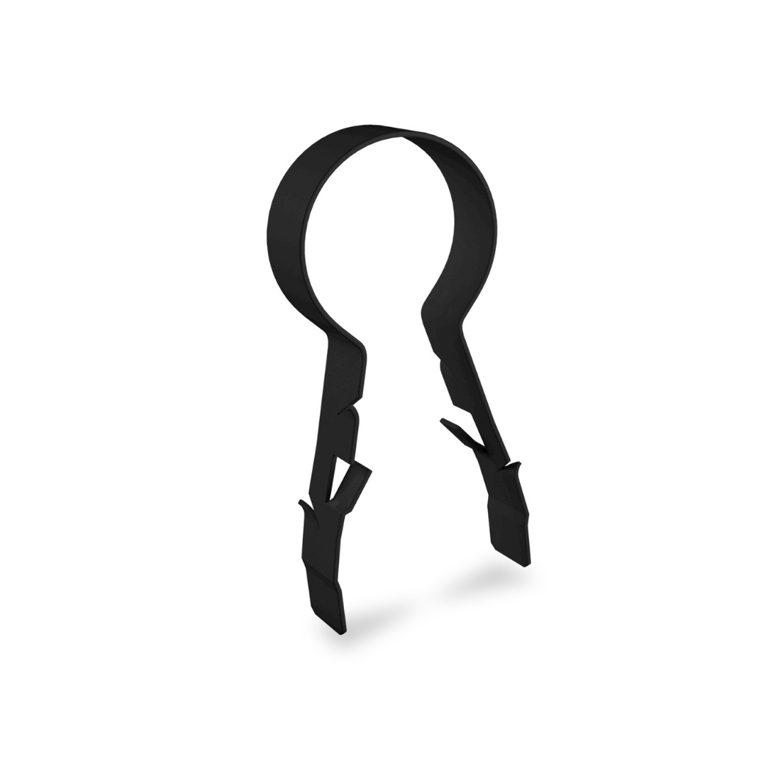 SuperClip�, Black, 12-14mm Super Cable Clips, Pack of 25