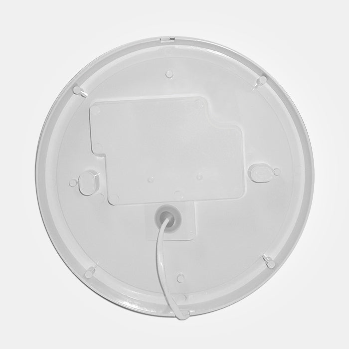 Cassi Range - IP54 8W Circular LED Ceiling/Wall Light With Full Diffuser - Black