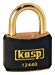40mm Brass Padlock with Green Plastic Coating