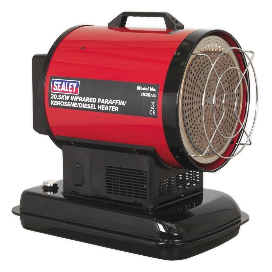 20.5kW Infrared Paraffin & Diesel Space Heater