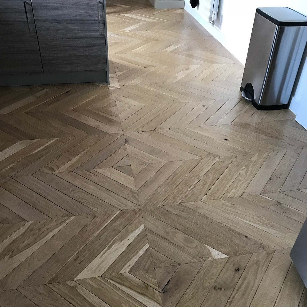 Solid Oak Parquet - Single Piece