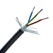 1.5mm 3 Core 23A Brown Blue Green Yellow Irish 6943X Steel Wire Armoured SWA Outdoor Mains Power Cable - 1m