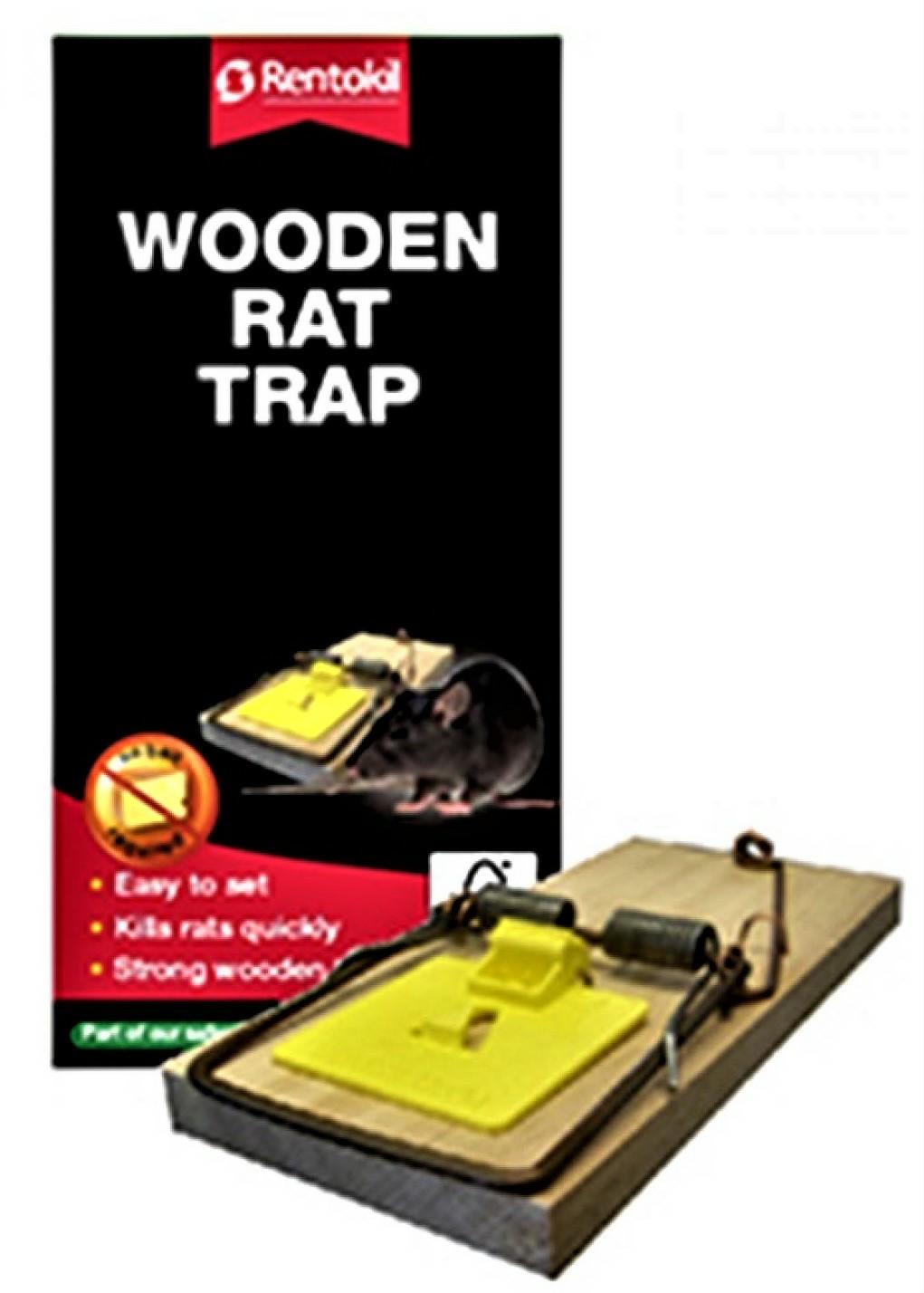 Wooden Mouse Trap - Twin Pack