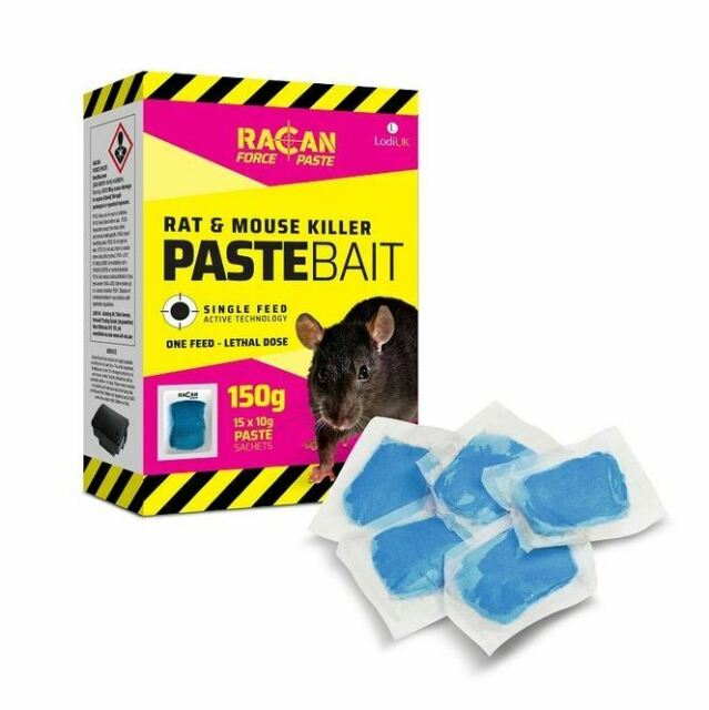 Force Rat & Mouse Killer Paste, 150g (15x10g) Sachets