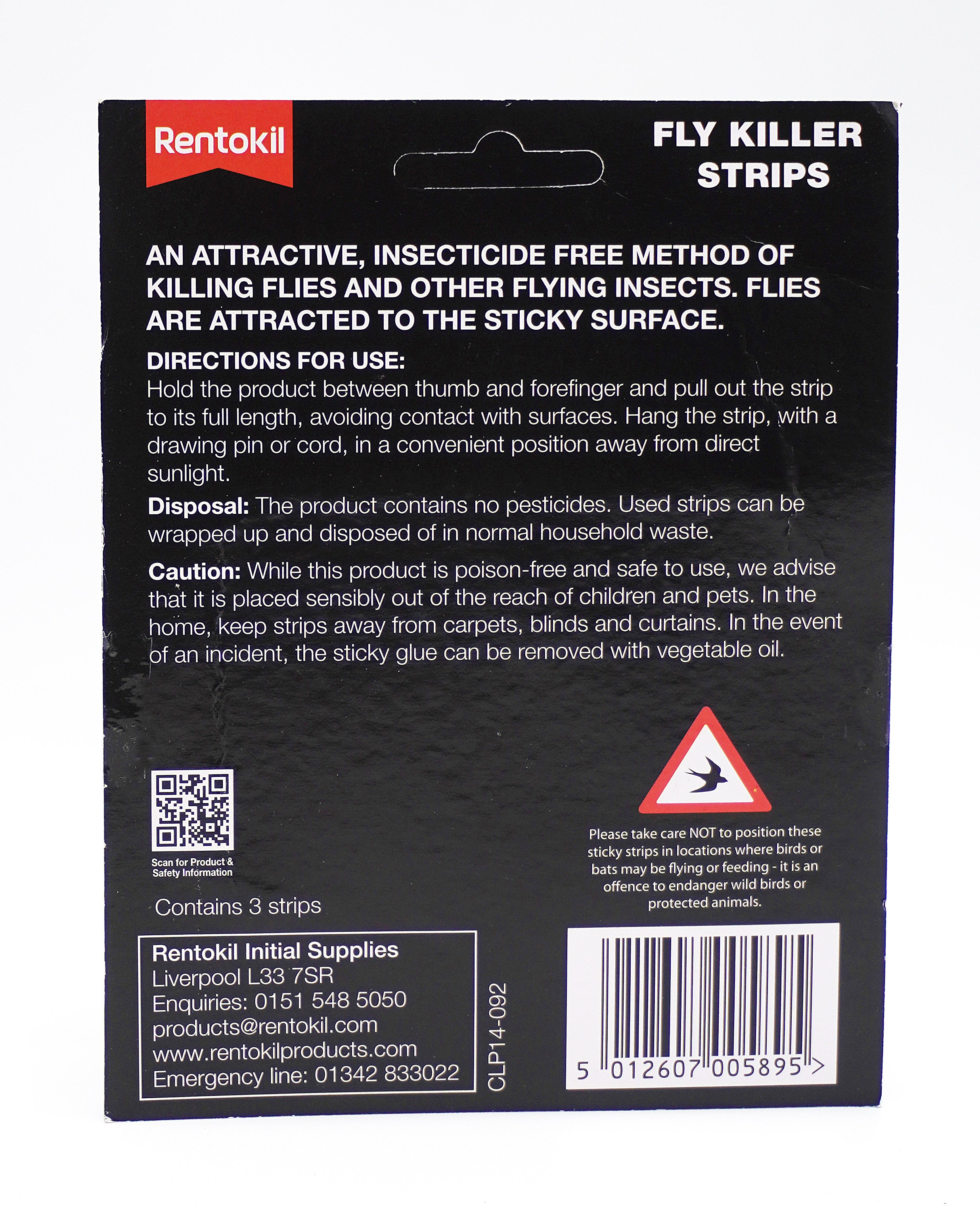 Fly Killer Strips - 3 Pack