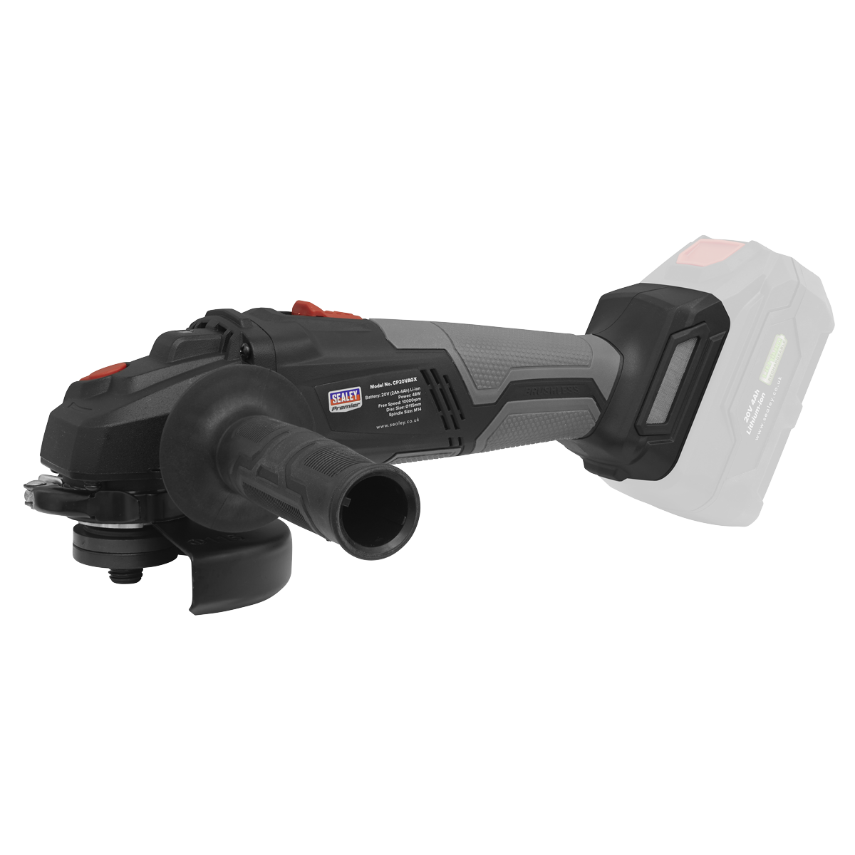 Brushless Angle Grinder 20V - Body Only