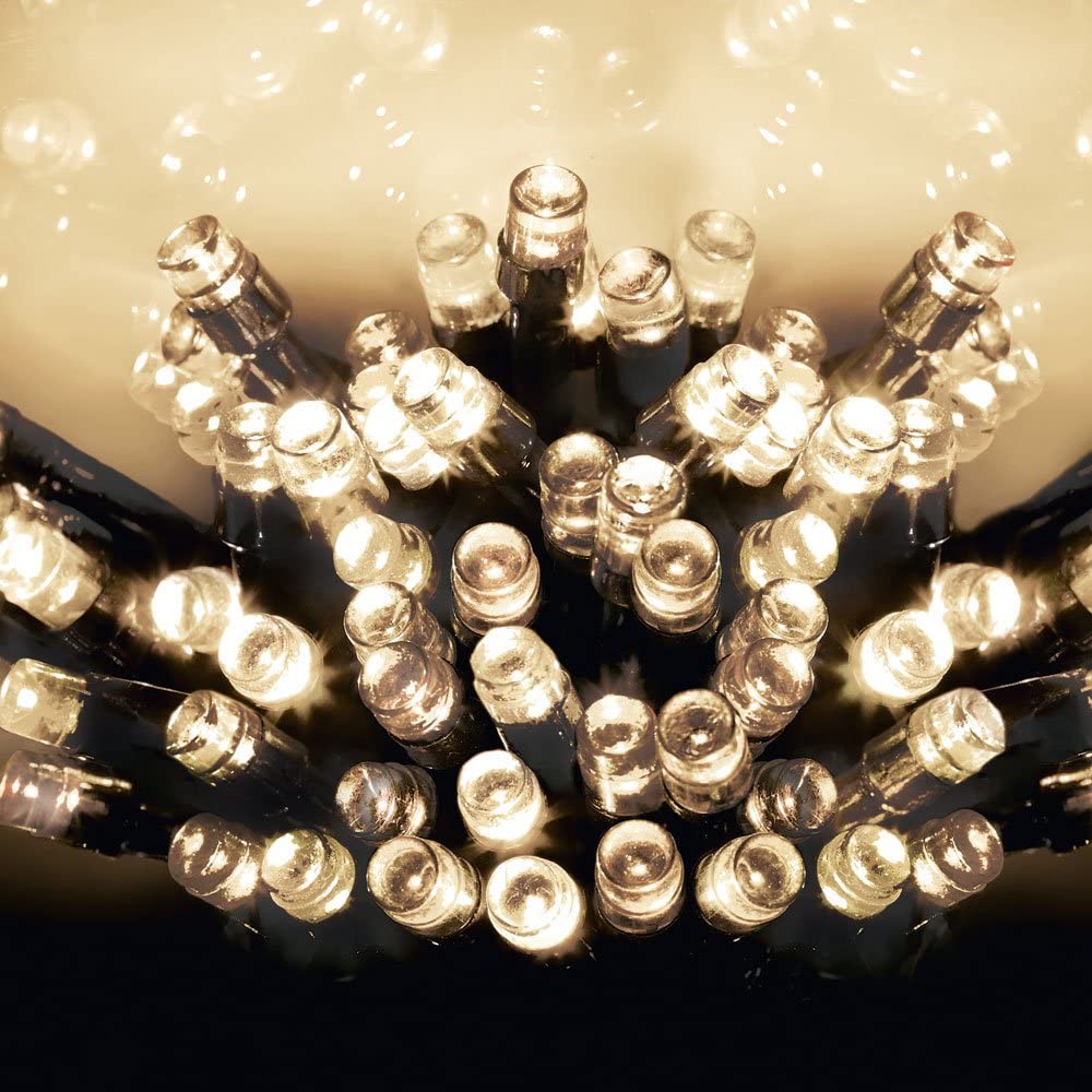 50 LED Multi Action Battery Operated TimeLights, Warm White