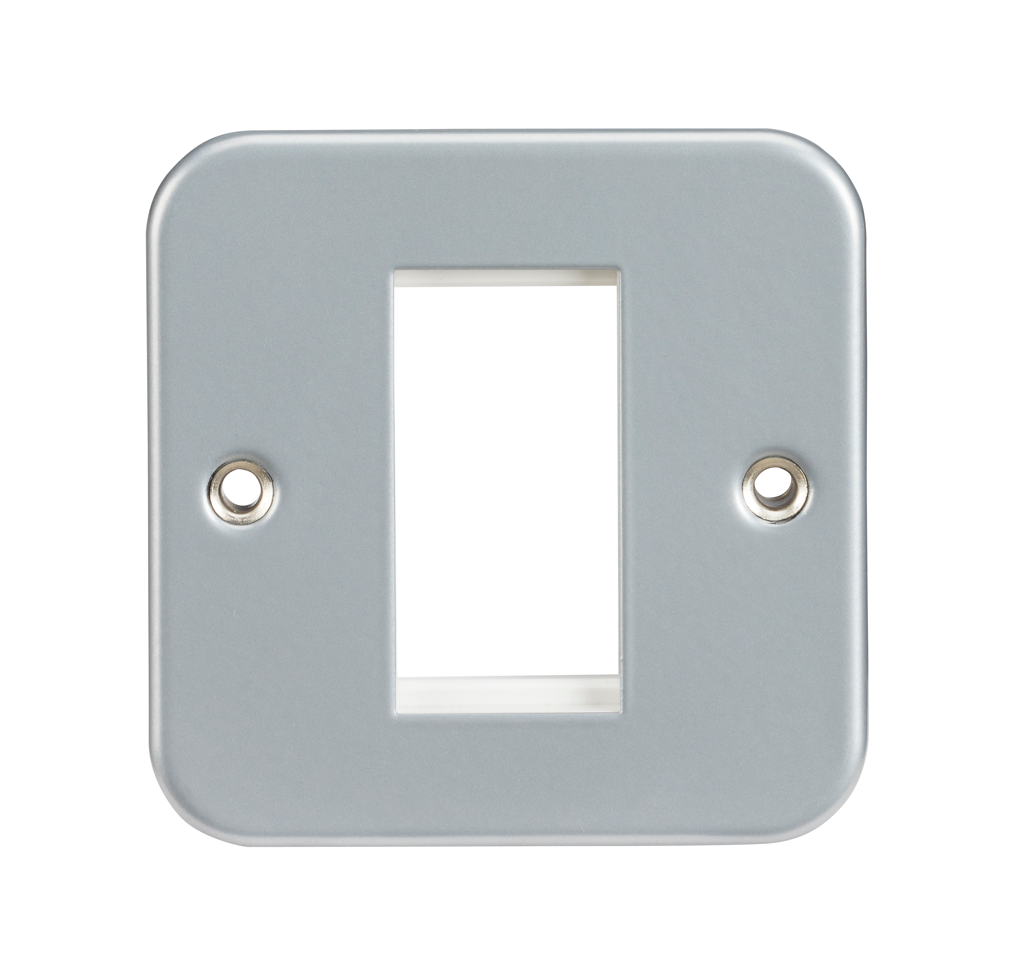 Metal Clad 1G Modular Faceplate