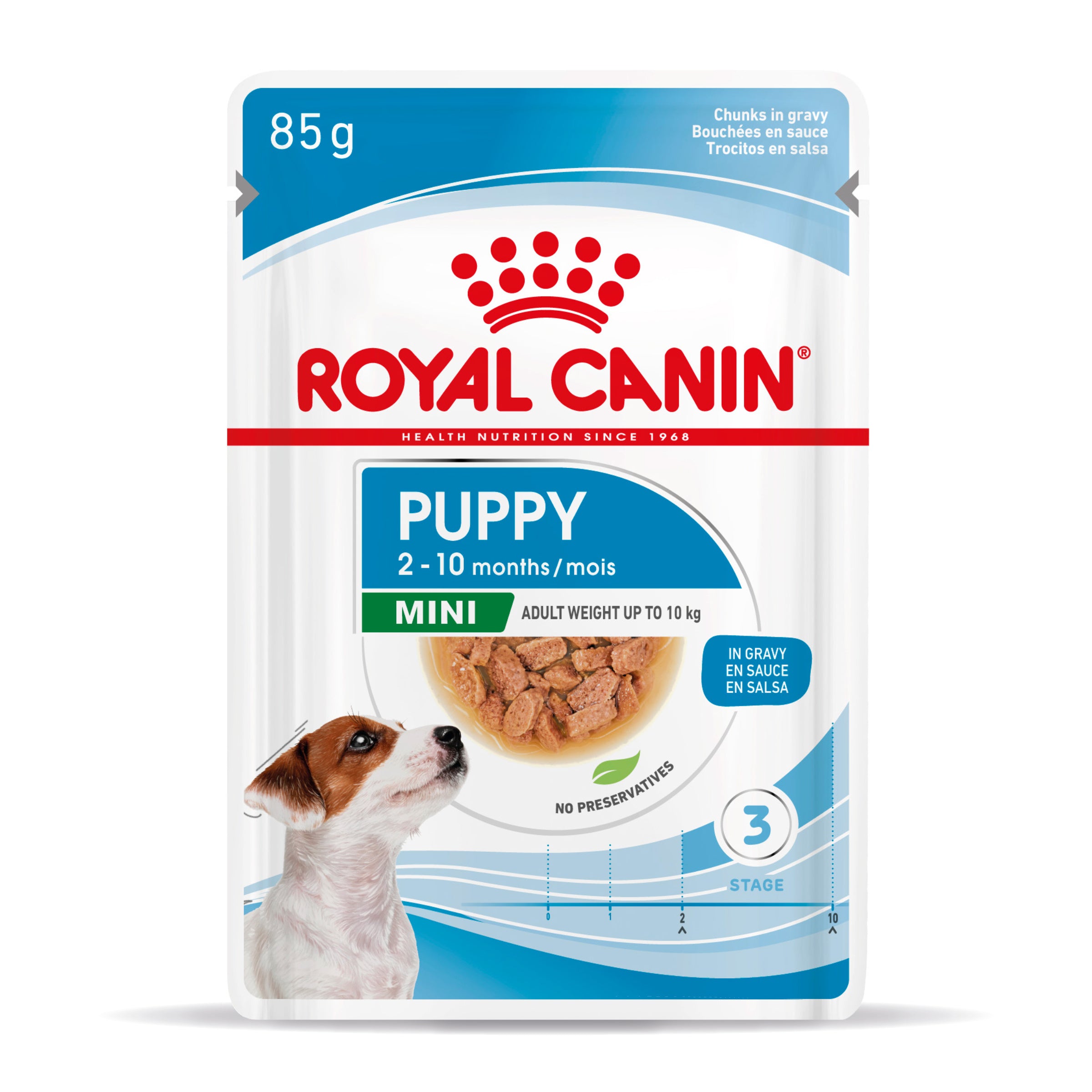 Mini Puppy in Gravy Wet Food, 85g x 12 Pack