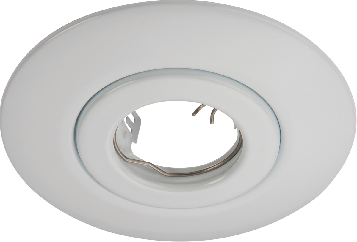 Recessed Downlight Hole Converter Kit - White