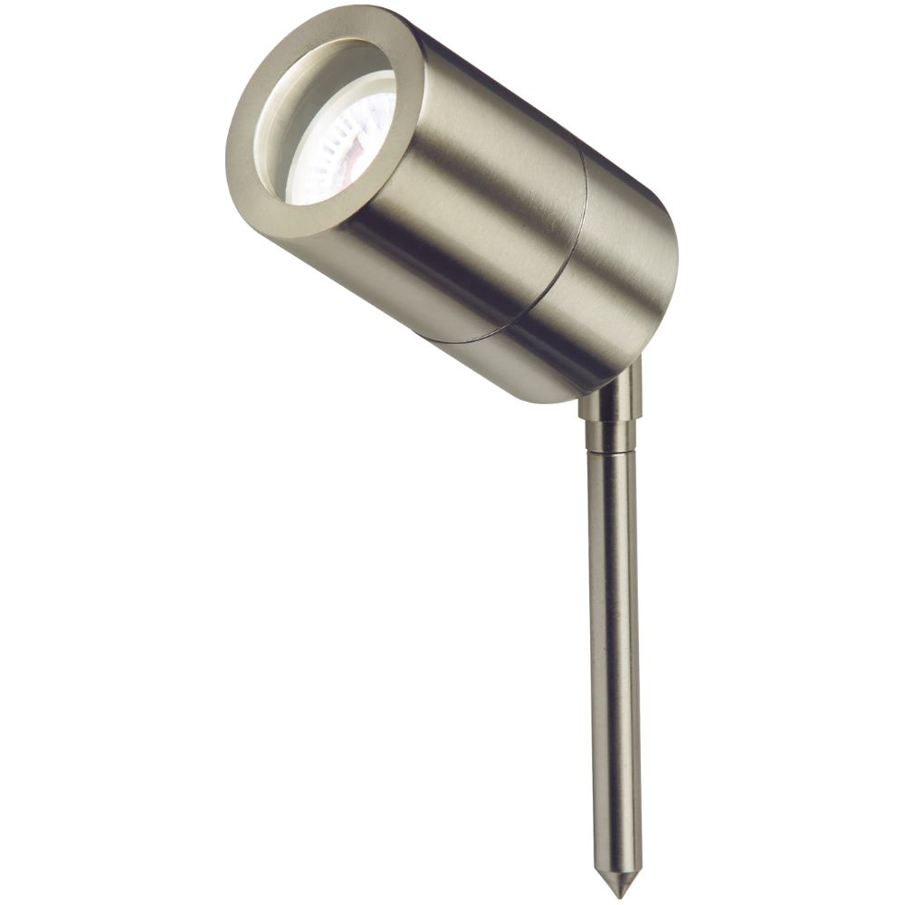 GU10 35W IP54 Ground Spike Garden Light - Lightweight - Single