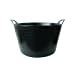 75 Litre Heavy Duty Flexi Storage Tub - Black