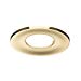 Traditional IP65 Round Fire Rated Bezels for Fixed ProKnight - Brass