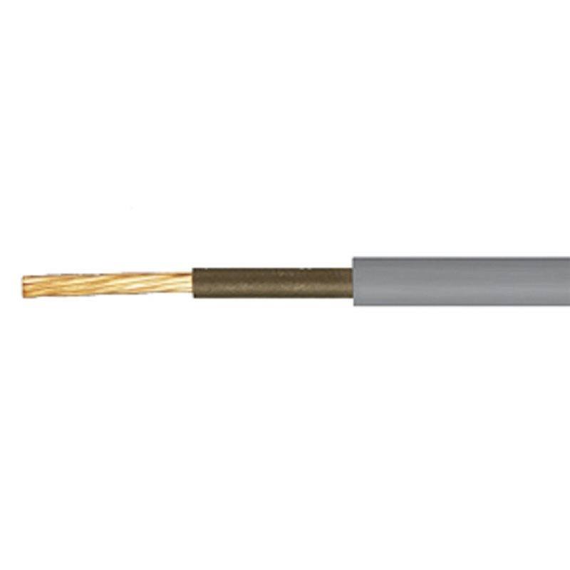 Grey 1.5mm 16A Brown Meter Tails 6181Y Round PVC/PVC Harmonised Cable - 25m