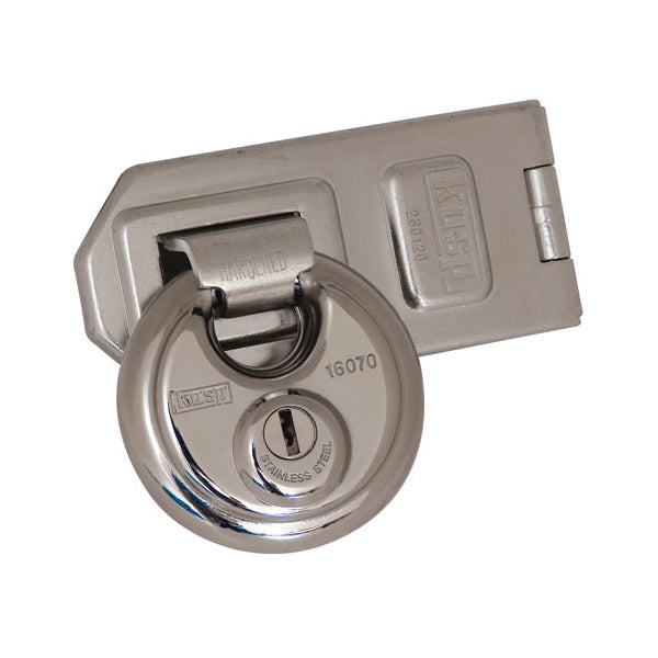 70mm Disc Lock With Hasp and Staple
