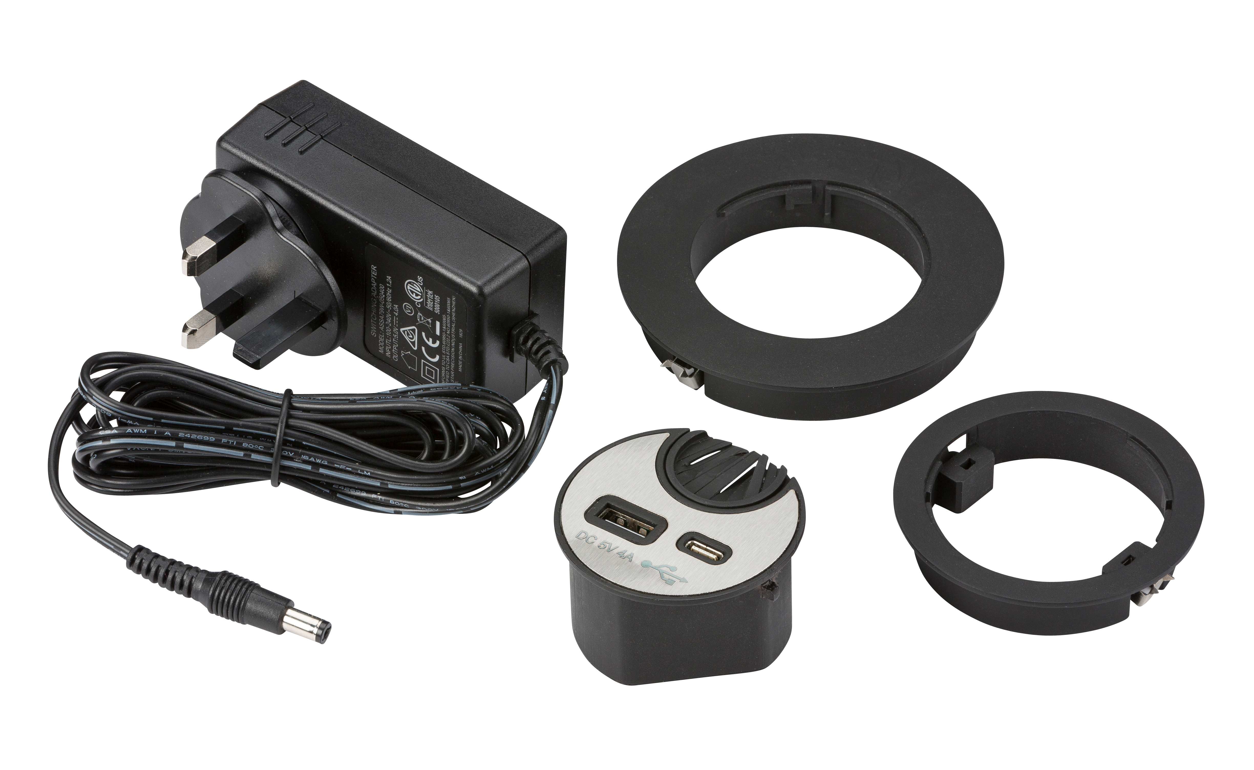 Desk Mount USB Charger