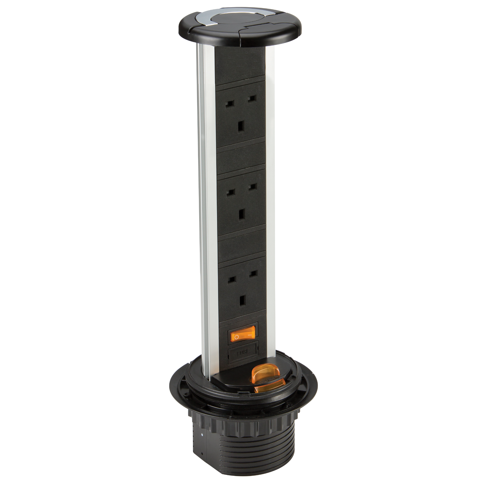 13A 3G IP54 Pop Up Table Top Electrical Outlet Socket