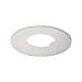 Traditional IP65 Round Fire Rated Bezels for Fixed ProKnight - Matt White