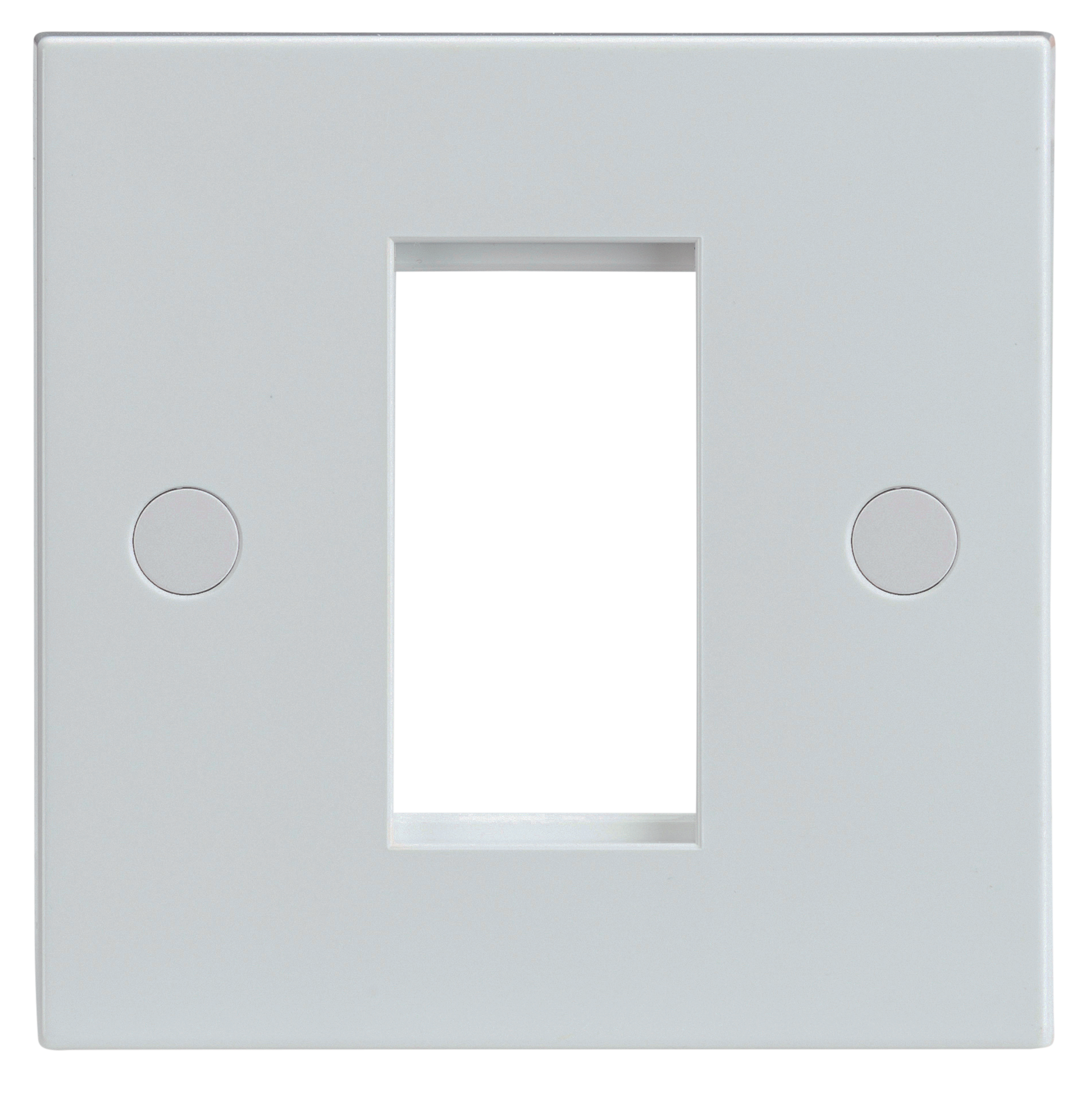 1G Modular Faceplate - White