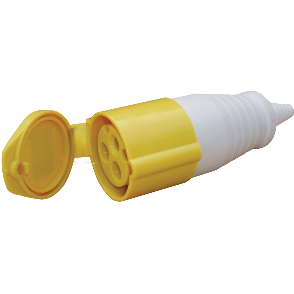 16A 3P 110V YELLOW Female Coupler