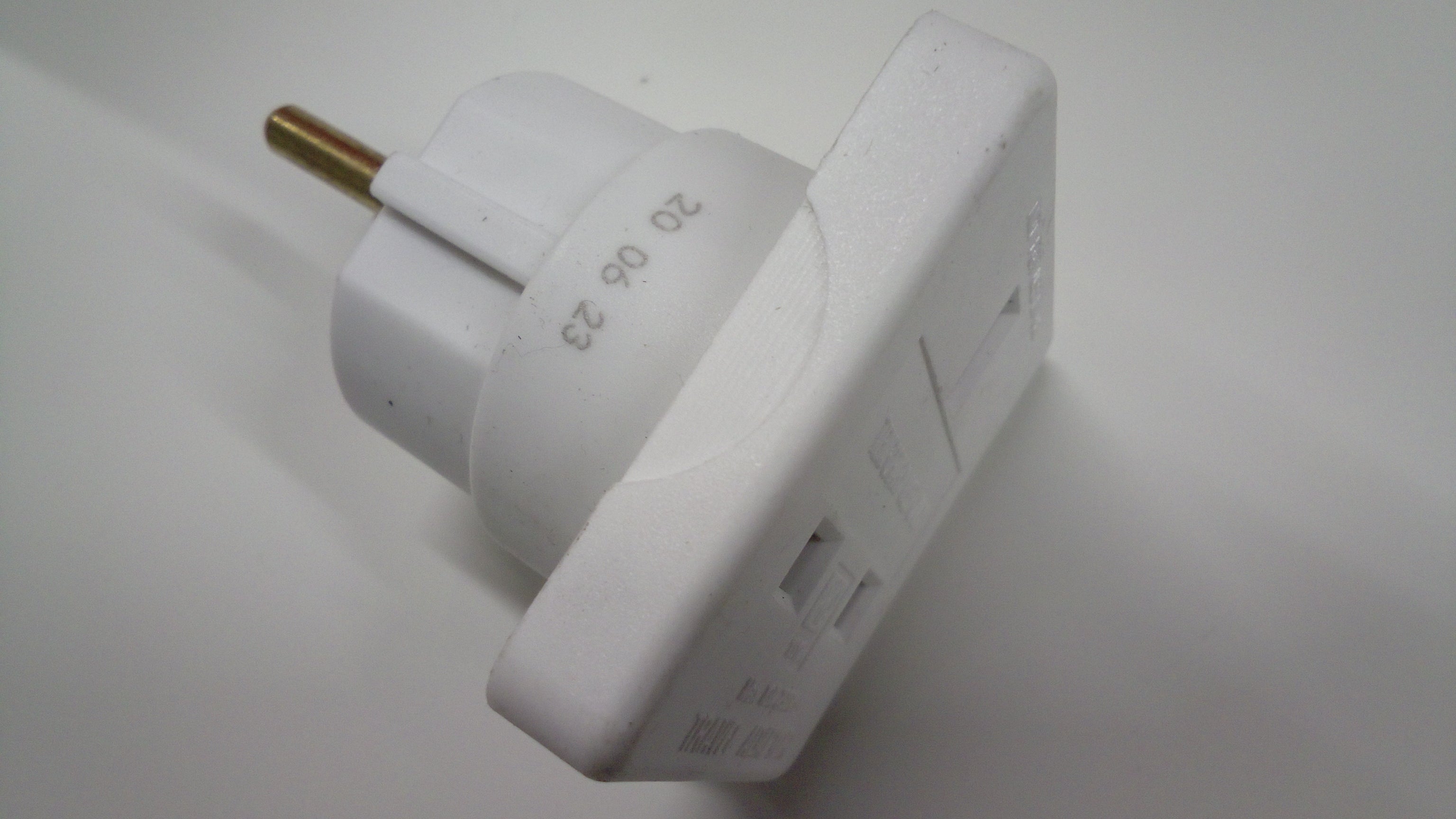 UK to Europe Travel Adaptor