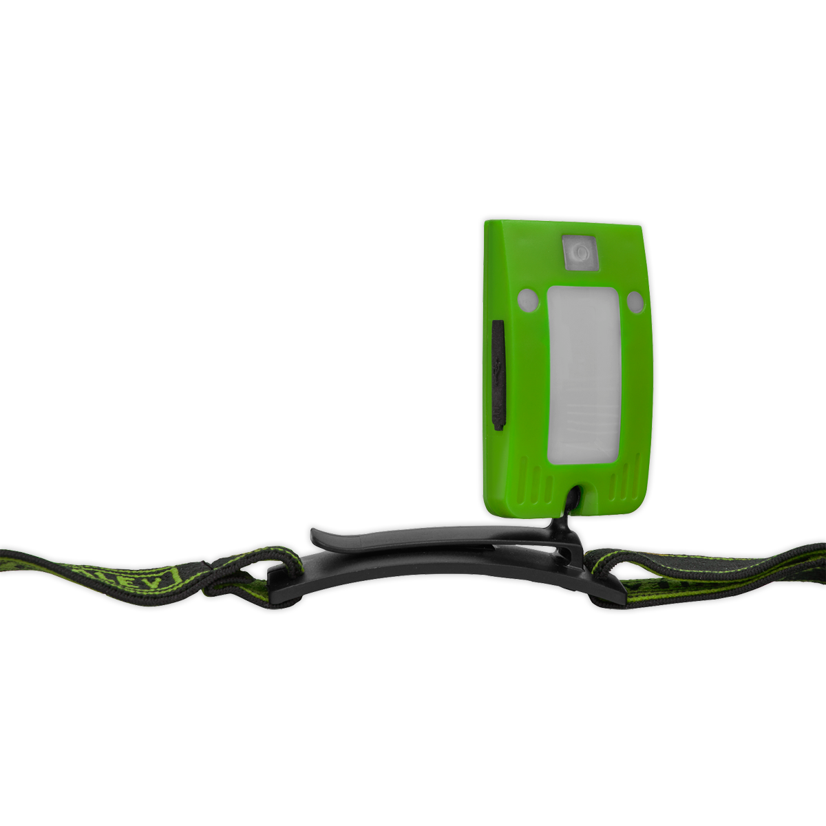 2W COB LED Auto Sensor Rechargeable Head Torch - Green