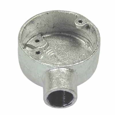 20mm Galvanised Terminal Box