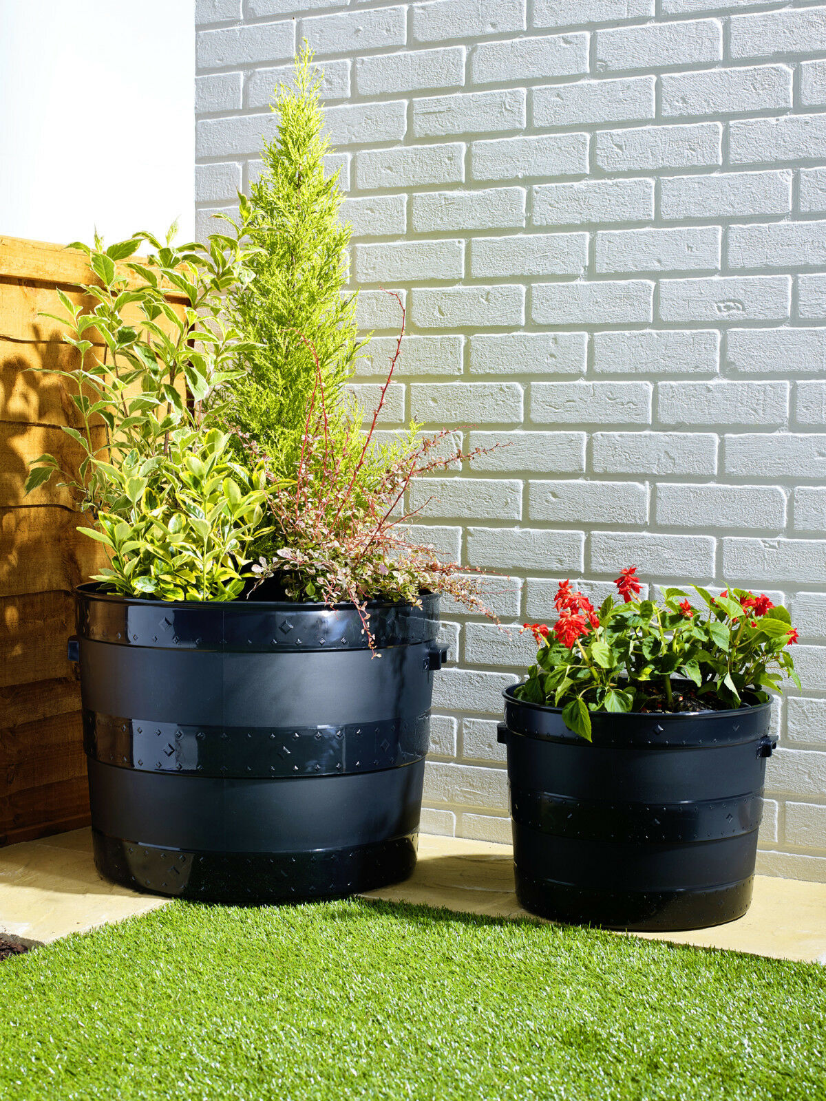 Small Blacksmith Tub, Black