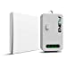 1 Gang Wireless Kinetic Switch + Non Dimmable & Wi-Fi 5A RF Receiver in 1 pack