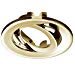 Traditional IP65 Round Fire Rated Bezels for Tilt ProKnight - Brushed Chrome