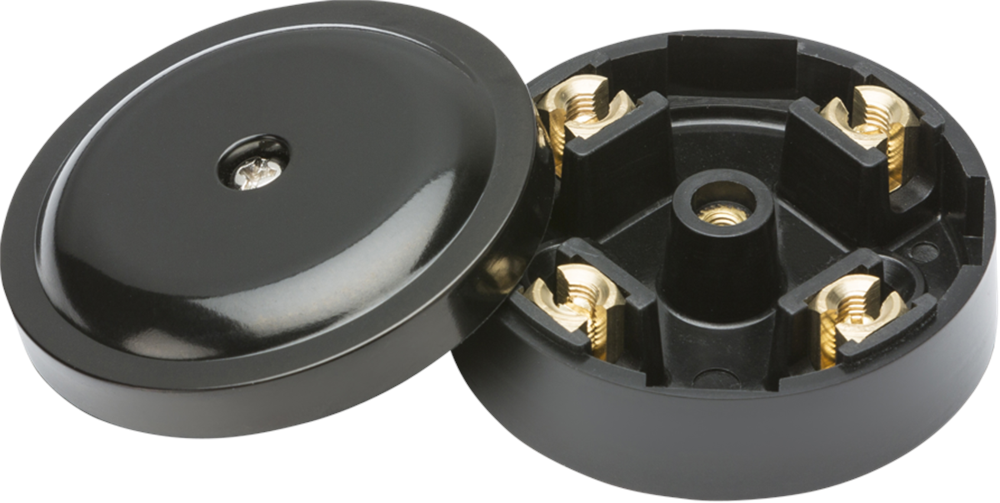 20A 4 Terminal Junction Box - Brown