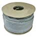 Grey 2.5mm 24A Twin & Earth (T&E) Flat PVC Lighting Power Cable - 100m